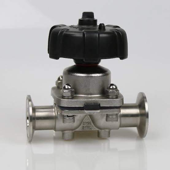 Sanitary diaphragm valves